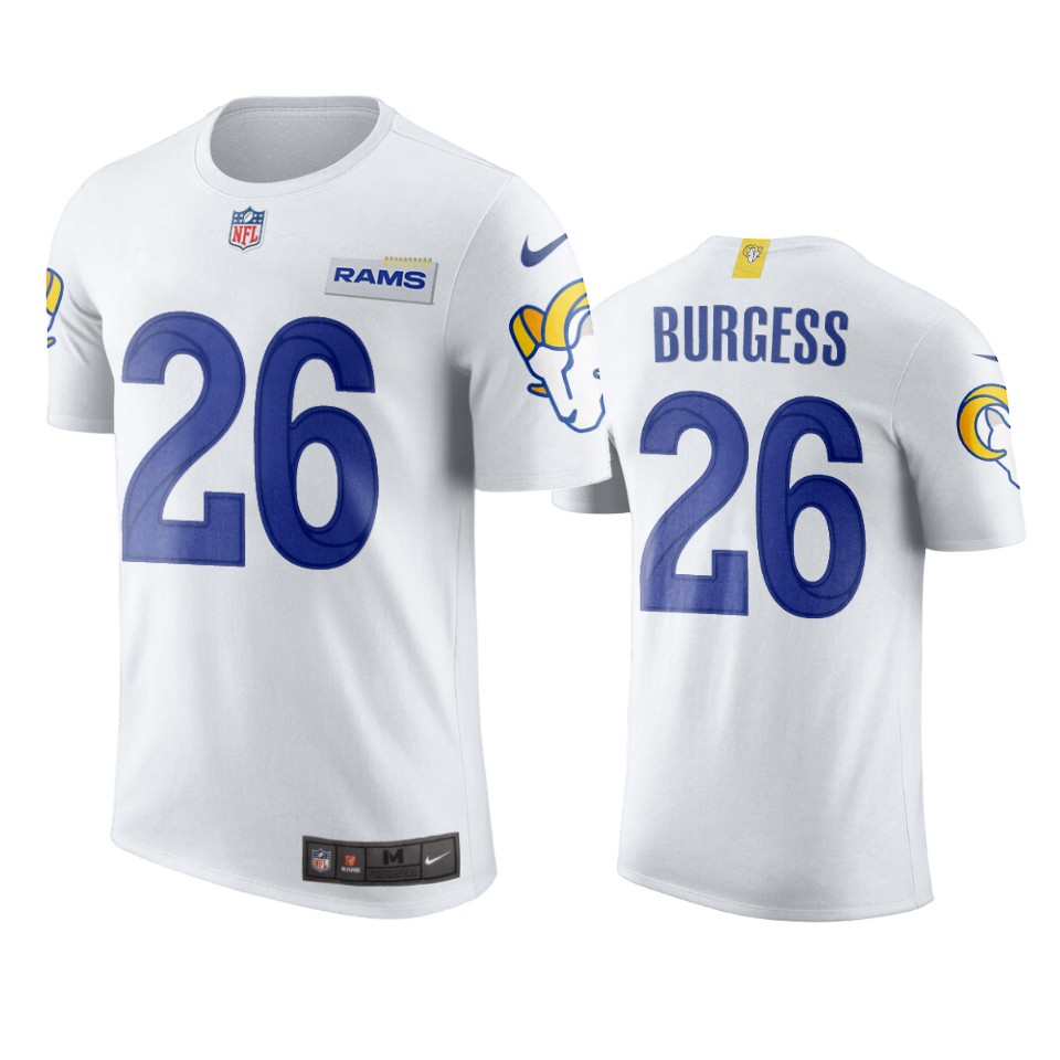 rams terrell burgess white t shirt