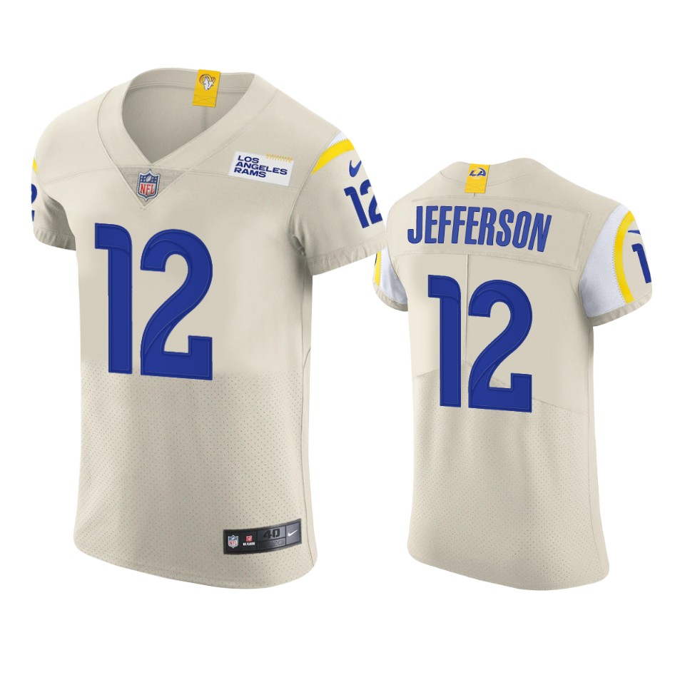 rams van jefferson cream vapor elite jersey 0a