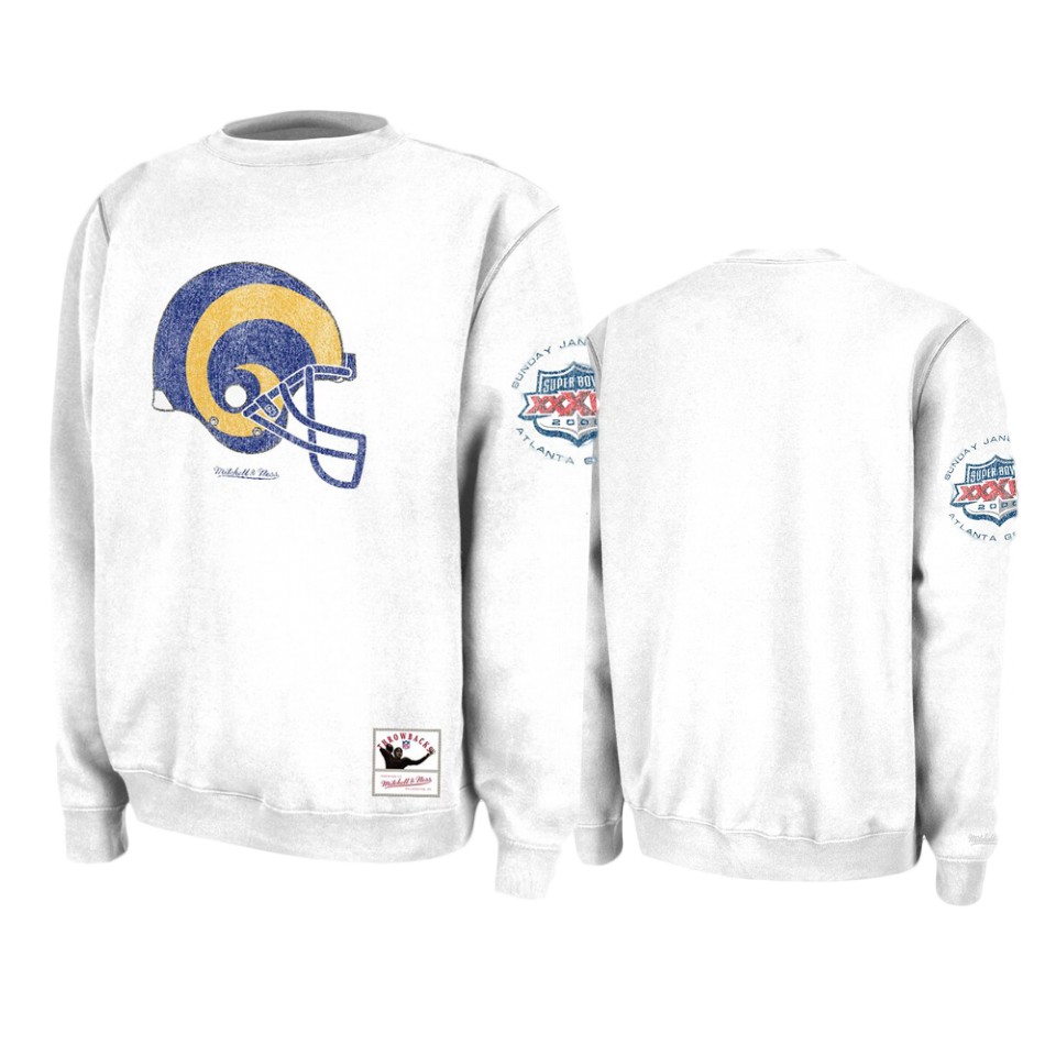 rams white rings vip champions sweater