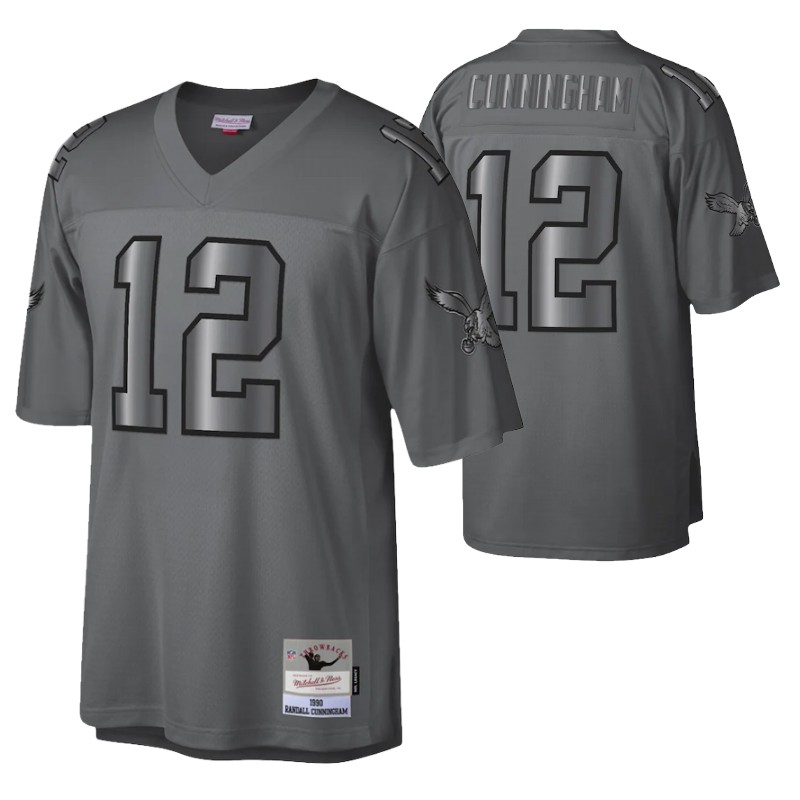 randall-cunningham-1990-metal-legacy-charcoal-retired-player-jersey