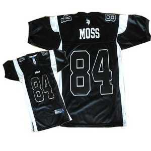 randy moss 84 minnesota vikings black jersey