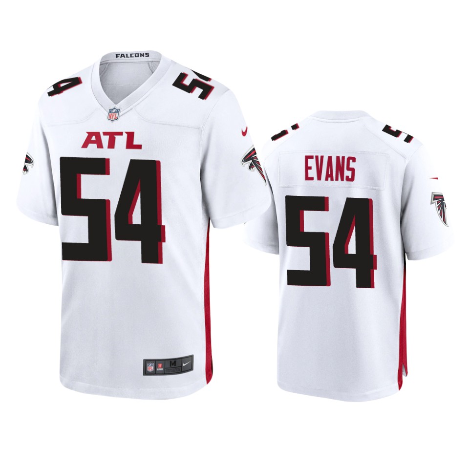 rashaan-evans-falcons-white-game-jersey