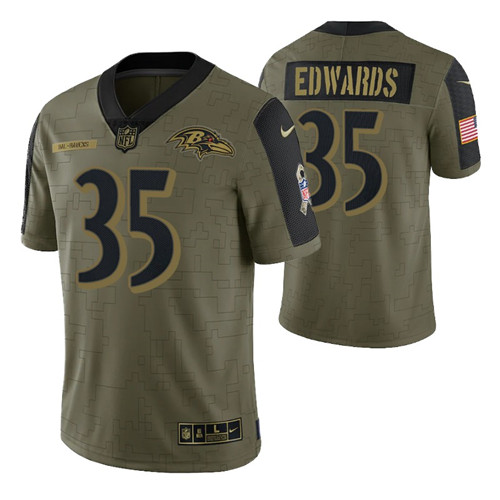 ravens-2021-salute-to-service-gus-edwards-jersey-olive-men