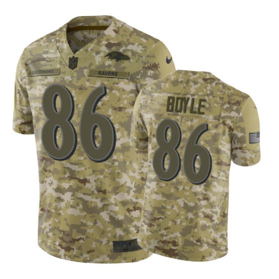 ravens 86 nick boyle 2018 salute to service jersey