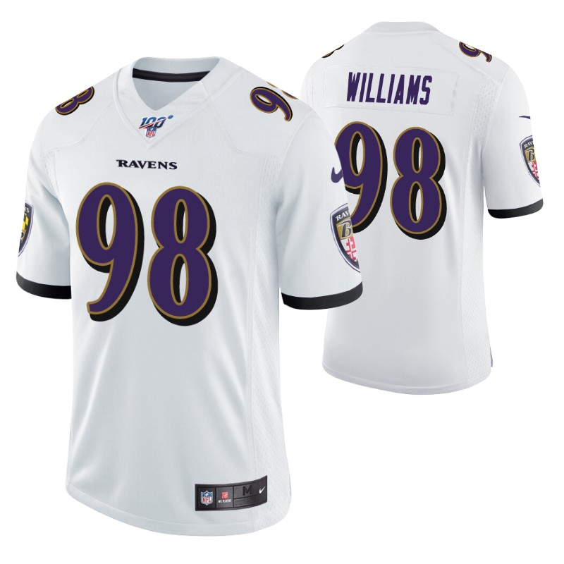 ravens-brandon-williams-jersey-vapor-limited-men's-100th-season