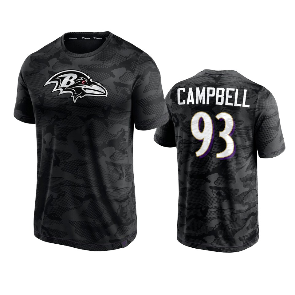 ravens calais campbell black camo jacquard t shirt