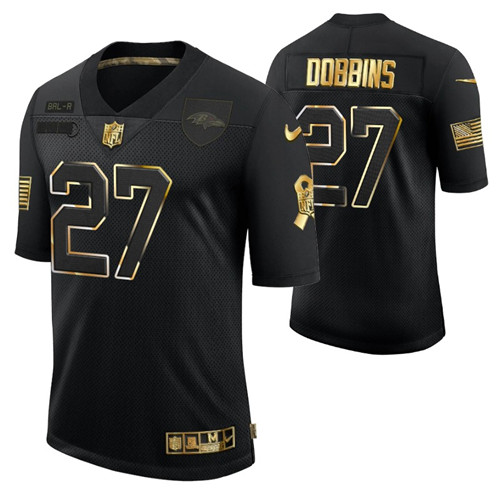 ravens-j.k.-dobbins-golden-limited-jersey-black-men