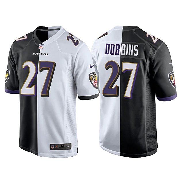 ravens-j.k.-dobbins-split-game-black-white-jersey-middle