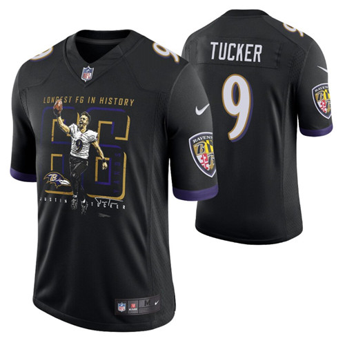 ravens-justin-tucker-66-yard-jersey-black-vapor-limited
