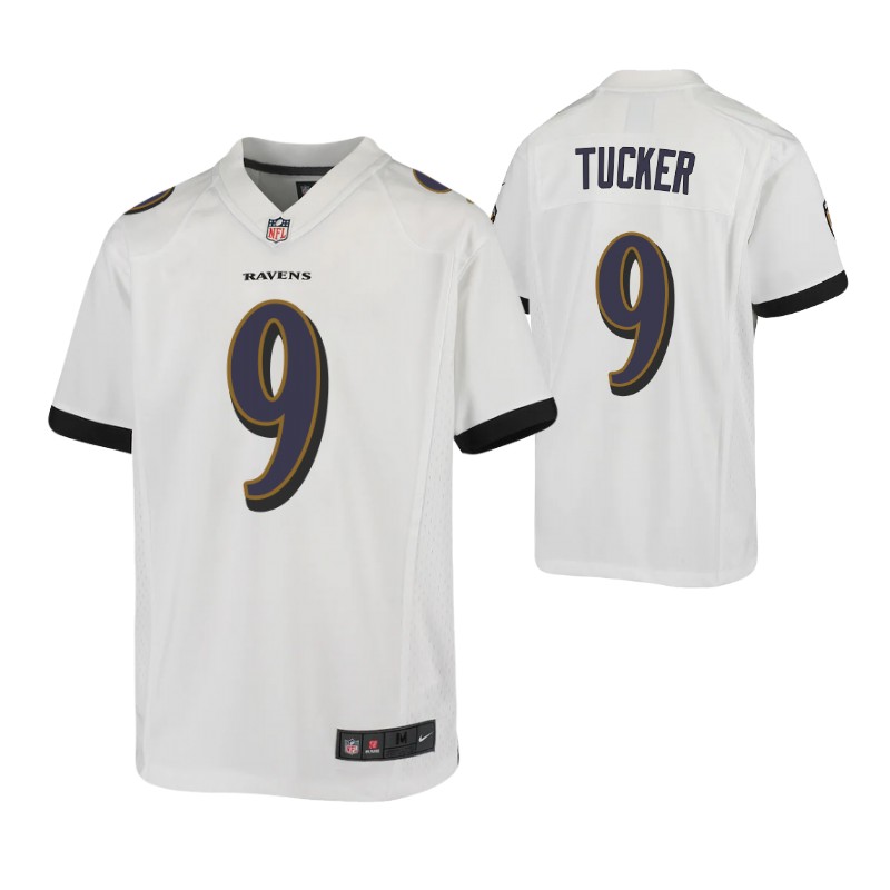 ravens-justin-tucker-game-youth-jersey-white