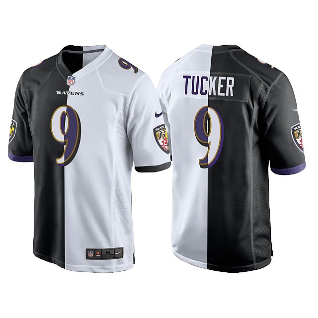 ravens-justin-tucker-split-game-black-white-jersey-middle