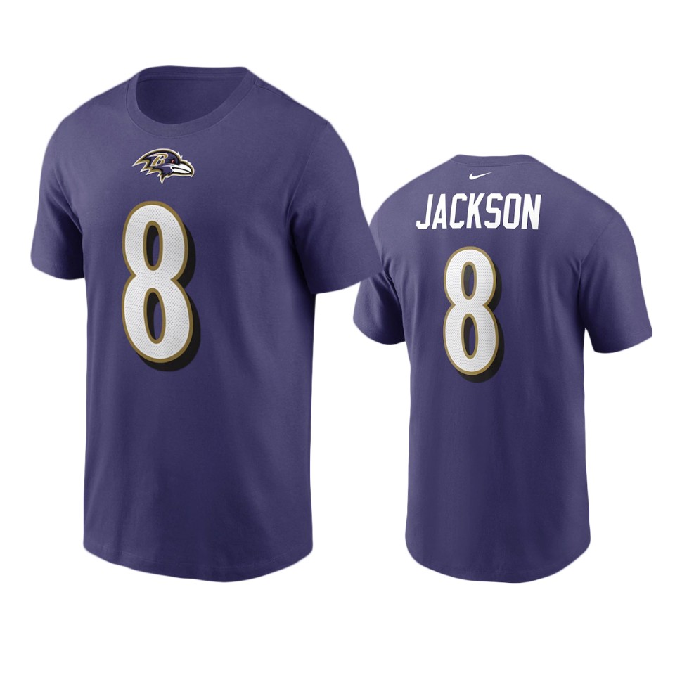 ravens lamar jackson nikepurple t shirt