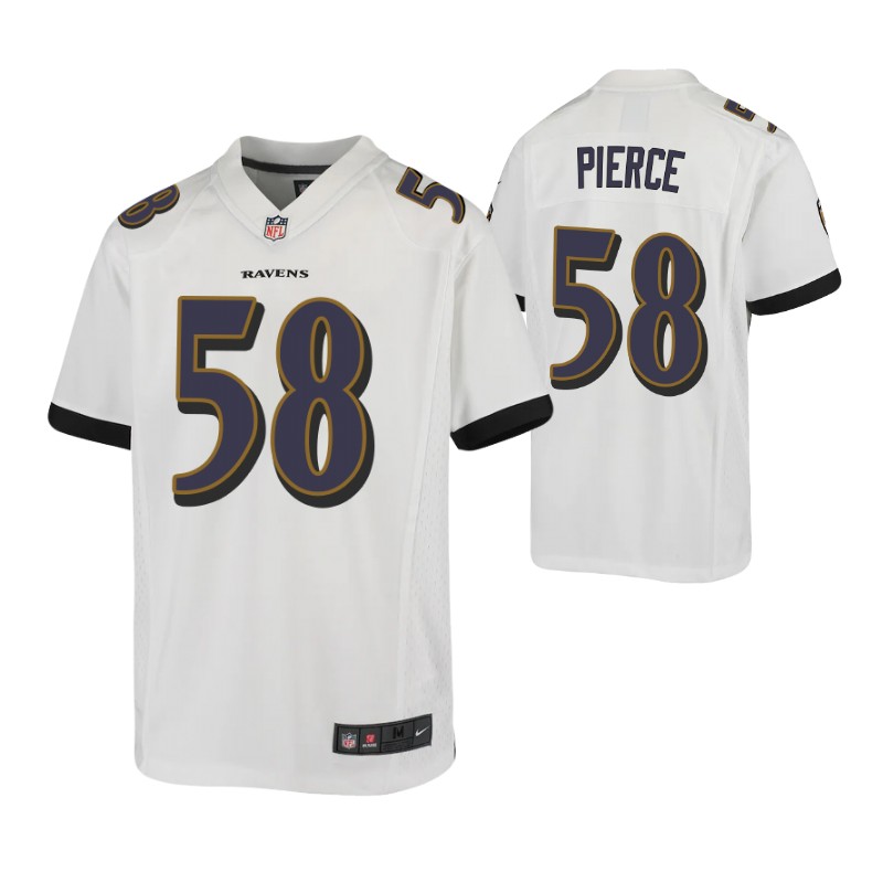 ravens-michael-pierce-game-youth-jersey-white