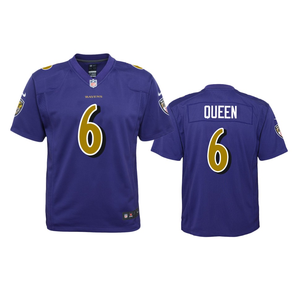 ravens patrick queen purple color rush game jersey