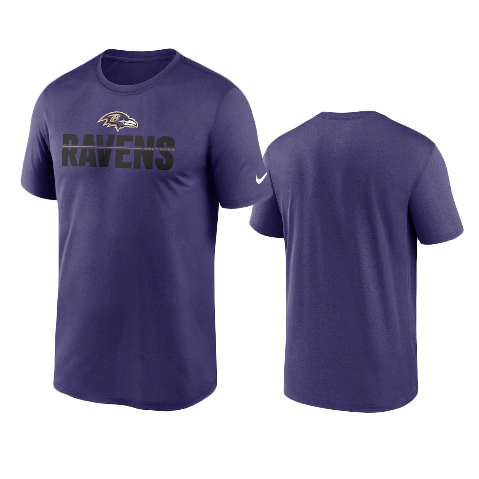 ravens purple legend microtype performance t shirt