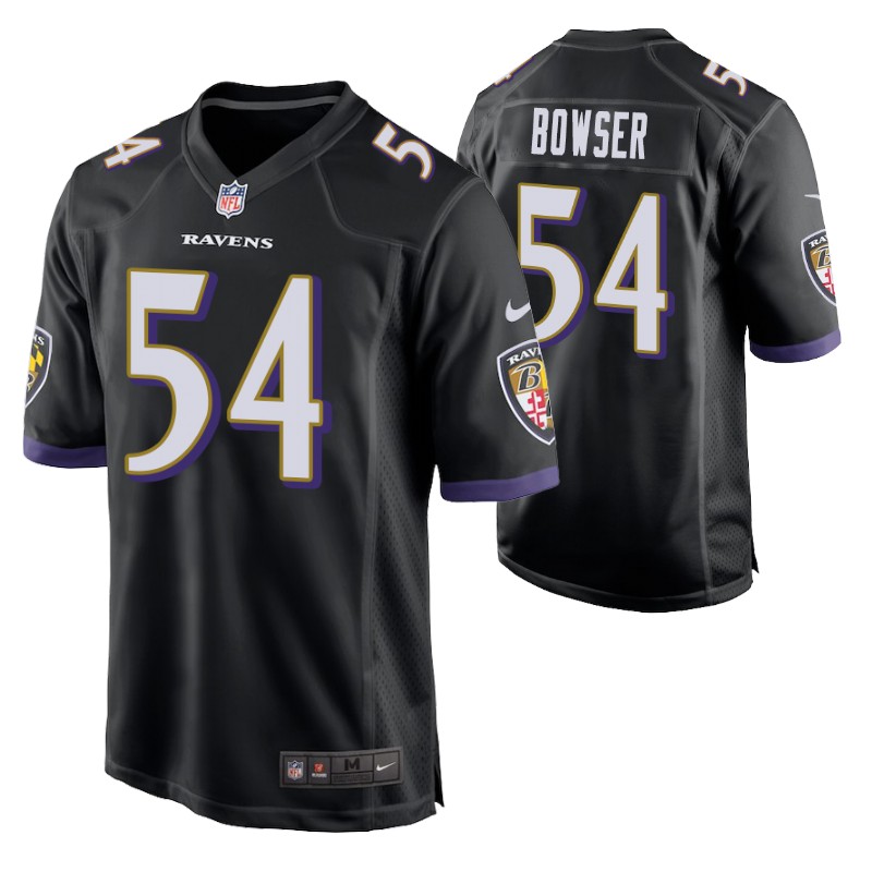 ravens-tyus-bowser-game-jersey-black-bowser