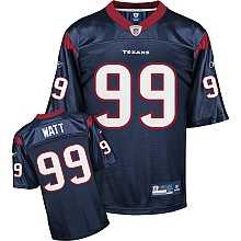 NFL jerseys houston texans 99# j.j. watt blue