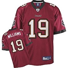 NFL tampa bay buccaneers 19# mike williams replica red color jersey
