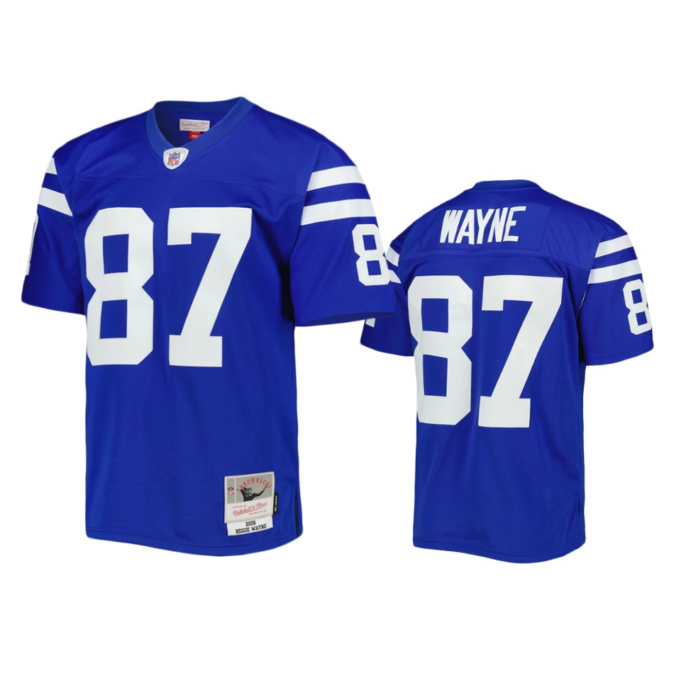reggie wayne colts royal legacy replica jersey