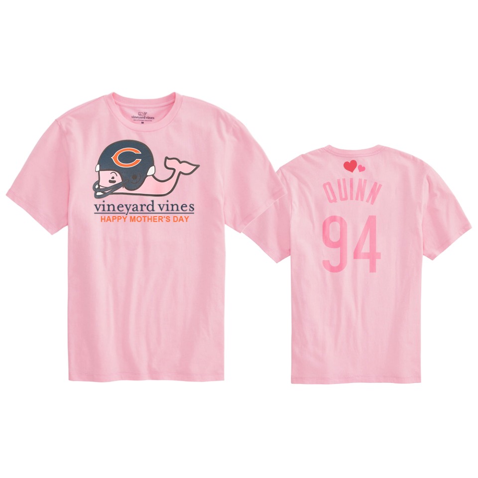 robert quinn bears pink mother's day t shirt