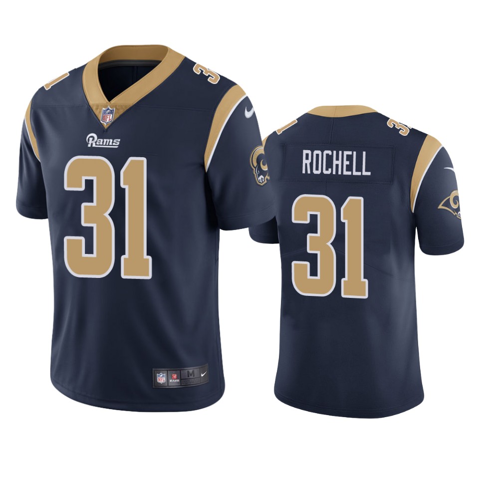 robert rochell rams navy vapor limited jersey