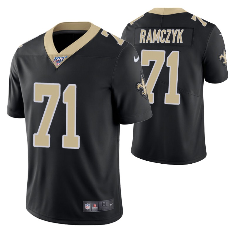 ryan-ramczyk-100th-season-vapor-limited-black-jersey