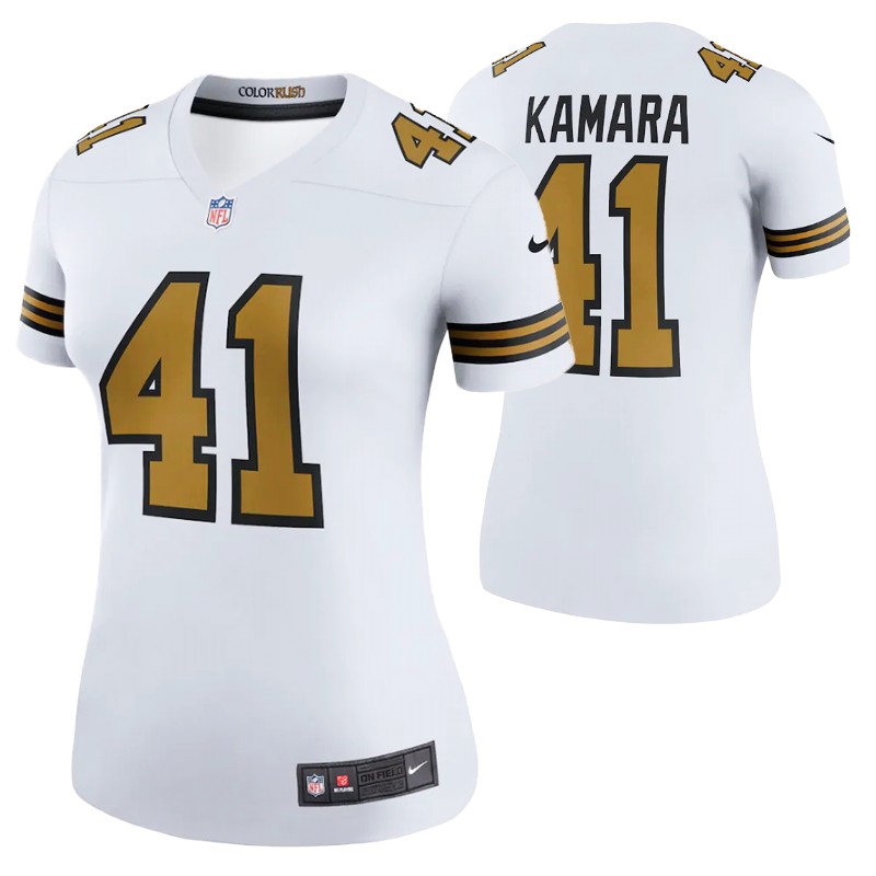 saints-alvin-kamara-jersey-color-rush-legend-women's