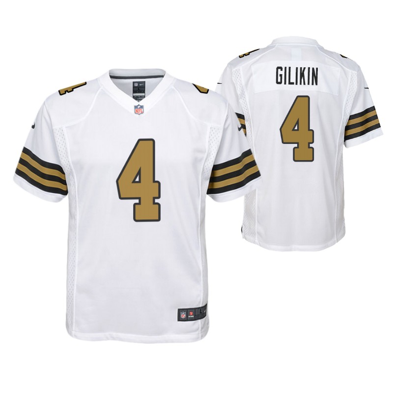 saints-blake-gilikin-alternate-game-youth-jersey-white