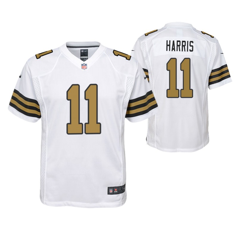 saints-deonte-harris-alternate-game-youth-jersey-white