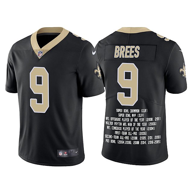 saints-drew-brees-career-highlight-black-awards-jersey-middle