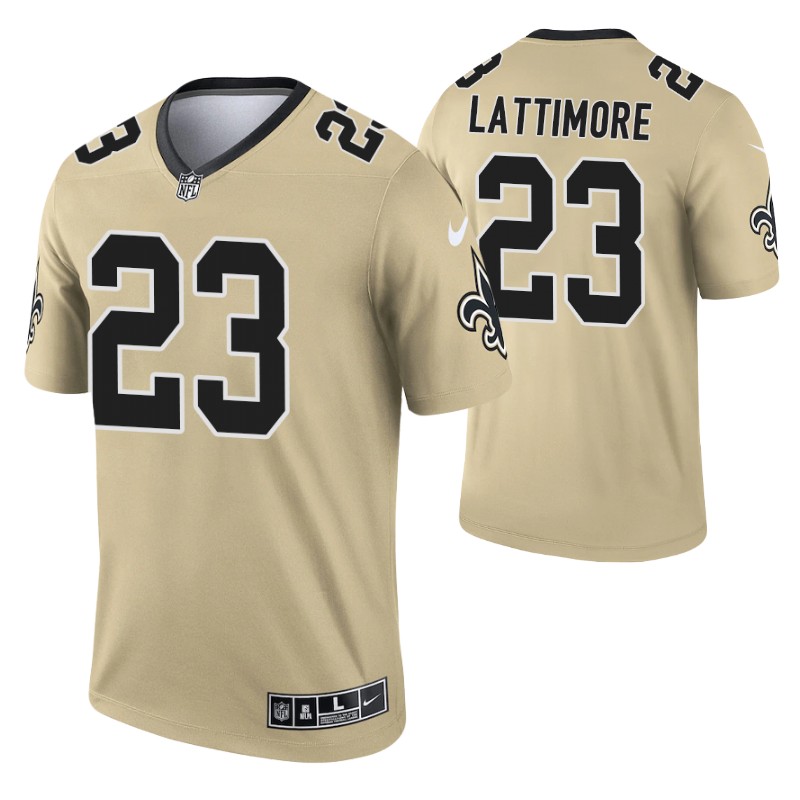 saints-marshon-lattimore-inverted-legend-jersey-gold