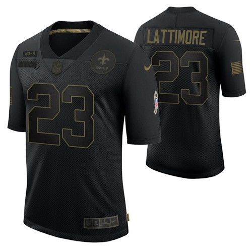 saints-marshon-lattimore-salute-to-service-jersey-black-limited