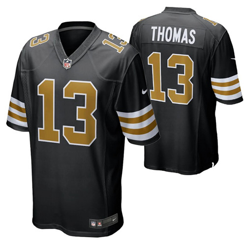 saints-michael-thomas-game-jersey-black-men's