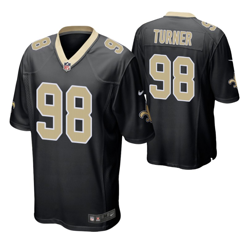 saints-payton-turner-game-jersey-black