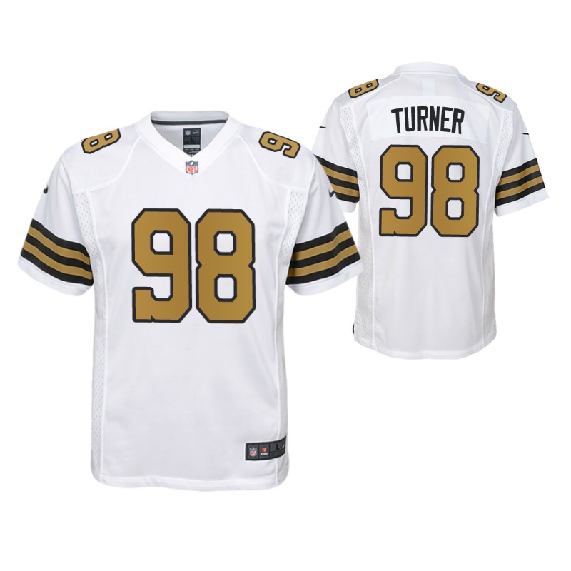 saints-payton-turner-game-youth-jersey-white