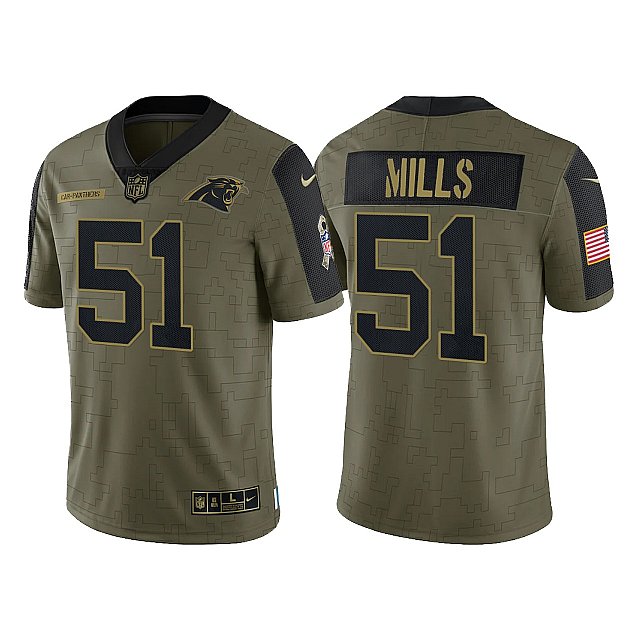 sam-mills-retired-player-2021-salute-to-service-olive-carolina-panthers-jersey-middle
