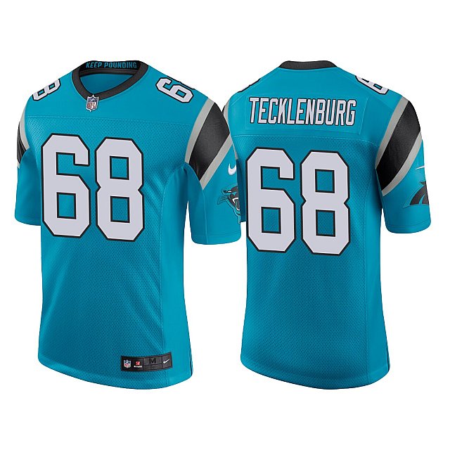 sam-tecklenburg-classic-limited-panthers-blue-jersey-middle