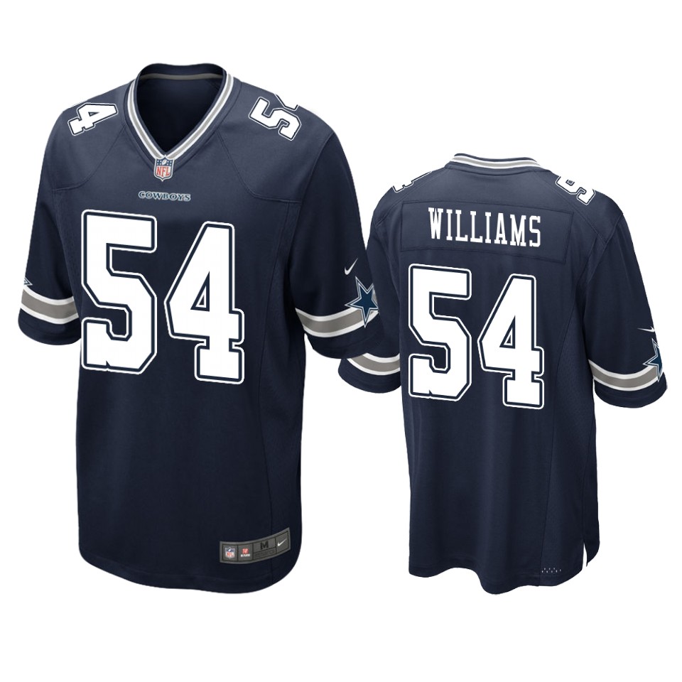 sam williams cowboys navy game jersey