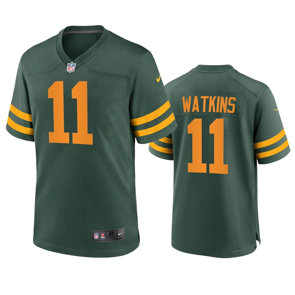 sammy watkins packers alternate game green jersey