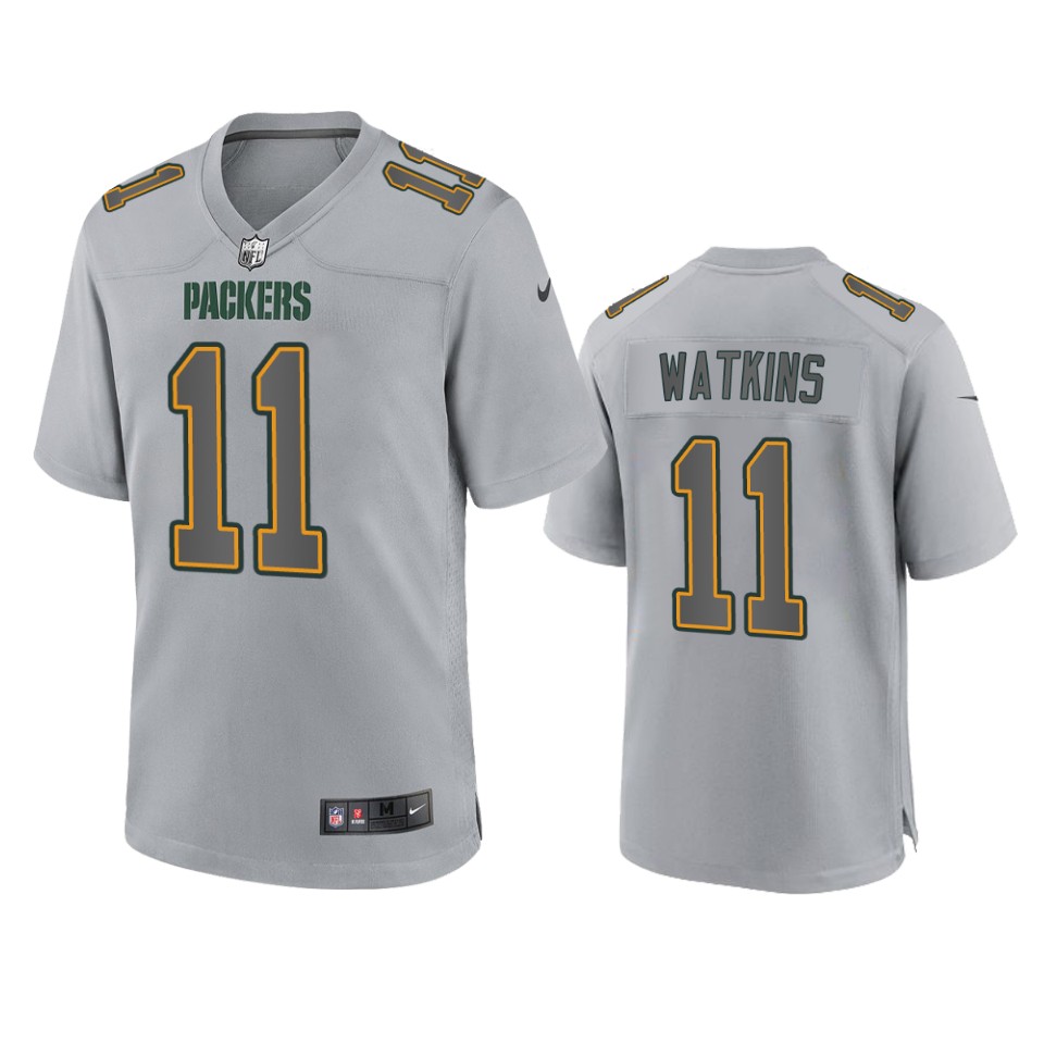 sammy watkins packers gray atmosphere fashion game jersey