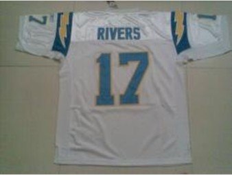 san diego chargers #17 philip rivers white jerseys