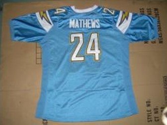 san diego chargers #24 ryan mathews babay blue jerseys