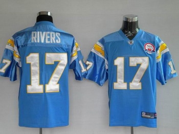 san diego chargers 17 philip rivers baby blue jerseys youth