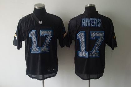 san diego chargers 17 philip rivers black sideline