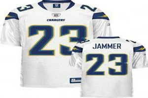 san diego chargers 23 jammer white jersey