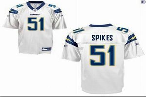 san diego chargers 51 spikes jerseys white