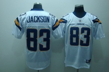 san diego chargers 83 vincent jackson white jerseys