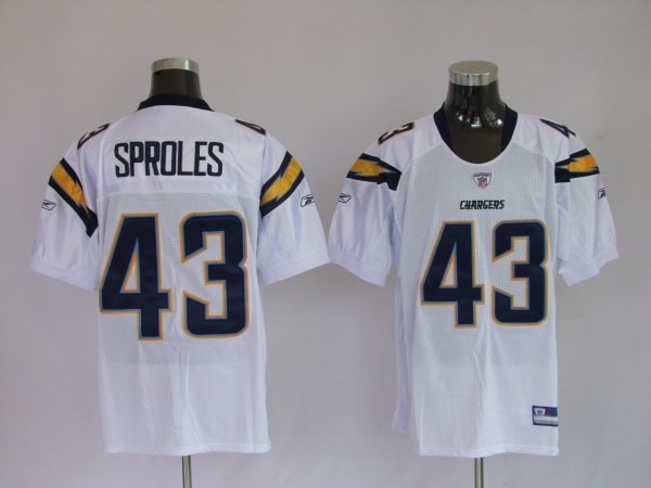 san diego chrger 43 darren sproles white