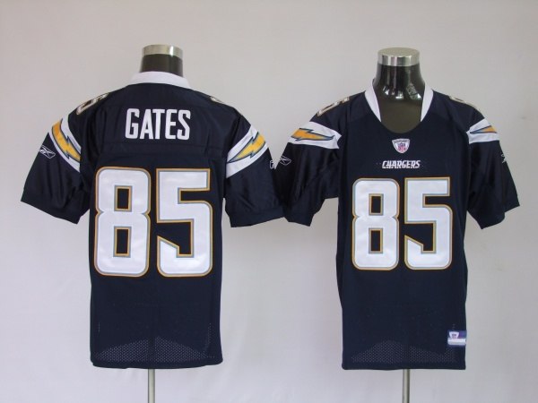 san diego chrger 85 antonio gates dark blue
