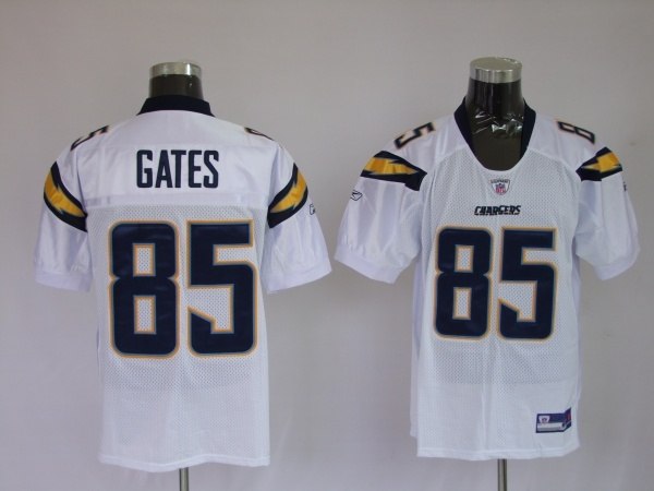 san diego chrger 85 antonio gates white